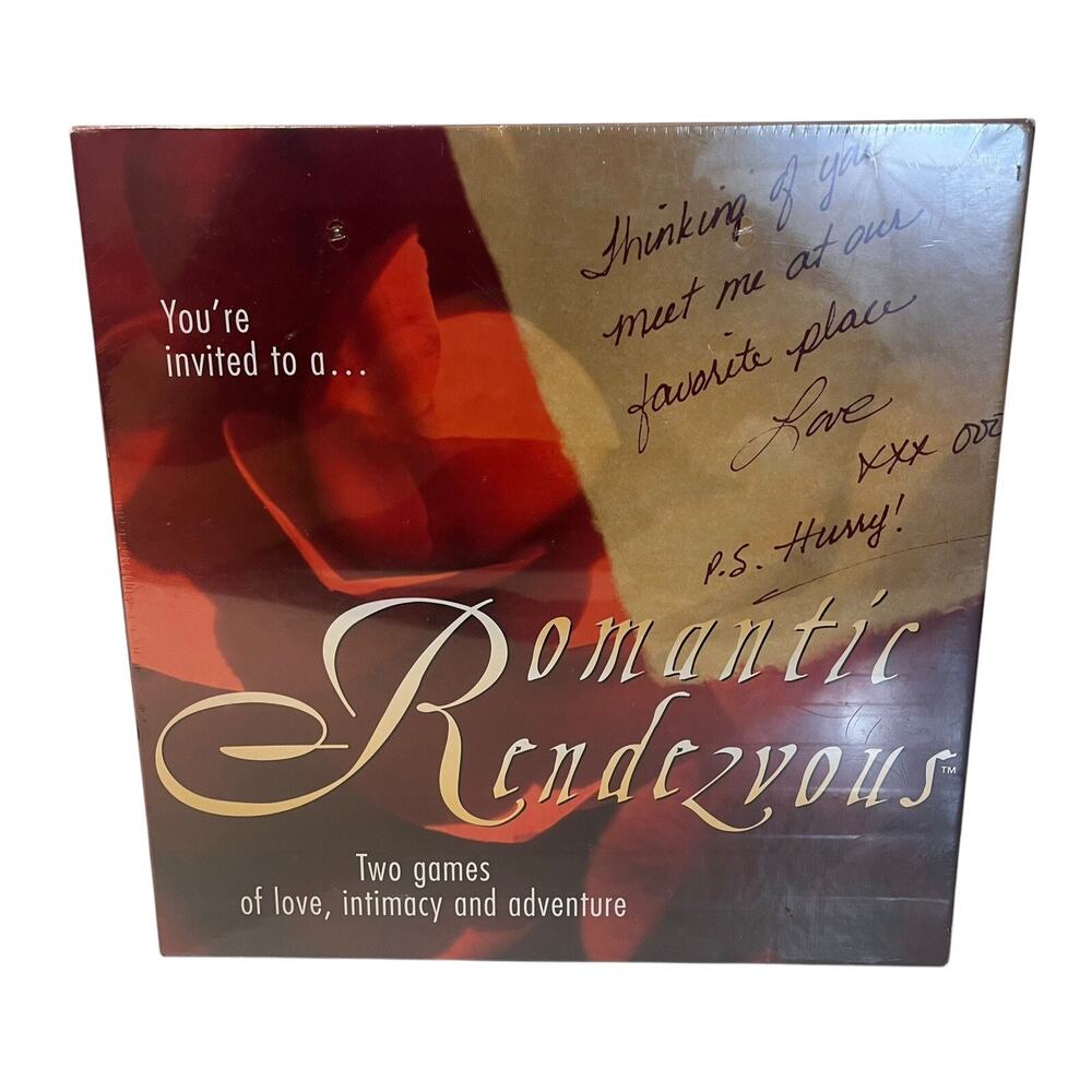 Romantic Rendezvous Two Games of Love, Intimacy, and Adventure • New / Sealed!!!